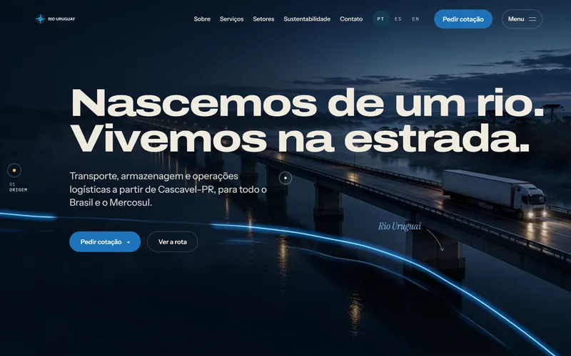 Rio Uruguay: top of the live site